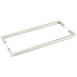High quality image of Burlington - Westminster Pull Handles 425 X 20mm Back to Back Satin Nickel Sku. BUR130SNB2B