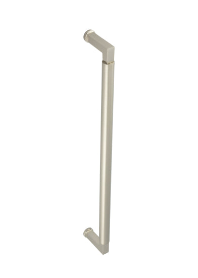High quality image of Burlington - Westminster Pull Handles 425 X 20mm Face Fix Satin Nickel Sku. BUR130SNFF