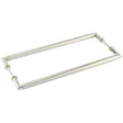 High quality image of Burlington - Piccadilly Pull Handles 425 X 20mm Back to Back Polished Nickel Sku. BUR140PNB2B