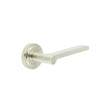 High quality image of Burlington - Fitzrovia Door Handles Stepped Rose Satin Nickel Sku. BUR15KIT315