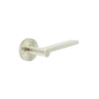 High quality image of Burlington - Fitzrovia Door Handles Knurled Rose Satin Nickel Sku. BUR15KIT317