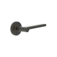 High quality image of Burlington - Fitzrovia Door Handles Knurled Rose Dark Bronze Sku. BUR15KIT83