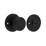 High quality image of Burlington - Westbourne Knurled Turn & Release Black Sku. BUR180MB