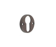 High quality image of Burlington - Westbourne Knurled Euro Profile Escutcheon Dark Bronze Sku. BUR181DB
