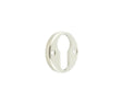 High quality image of Burlington - Westbourne Knurled Euro Profile Escutcheon Polished Nickel Sku. BUR181PN