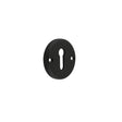 High quality image of Burlington - Westbourne Knurled Standard Keyway Escutcheon Black Sku. BUR182MB
