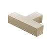High quality image of Burlington - Trafalgar T Bar Square Cupboard Knobs Polished Nickel Sku. BUR202PN