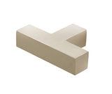 High quality image of Burlington - Trafalgar T Bar Square Cupboard Knobs Polished Nickel Sku. BUR202PN