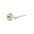 High quality image of Burlington - Knightsbridge Door Handle on Plain Rose Satin Nickel Sku. BUR20KIT313