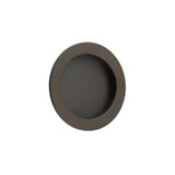 High quality image of Burlington - Circular Flush Pull Dark Bronze Sku. BUR215DB