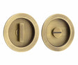 High quality image of Burlington - Circular Turn & Release Antique Brass Sku. BUR216AB