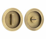 High quality image of Burlington - Circular Turn & Release Antique Brass Sku. BUR216AB