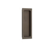 High quality image of Burlington - Rectangular Flush Pull Dark Bronze Sku. BUR225DB