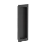 High quality image of Burlington - Rectangular Flush Pull Black Sku. BUR225MB