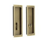 High quality image of Burlington - Rectangular Turn & Release Antique Brass Sku. BUR226AB