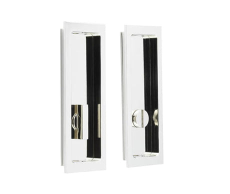 High quality image of Burlington - Rectangular Turn & Release Polished Nickel Sku. BUR226PN