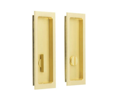 High quality image of Burlington - Rectangular Turn & Release Satin Brass Sku. BUR226SB