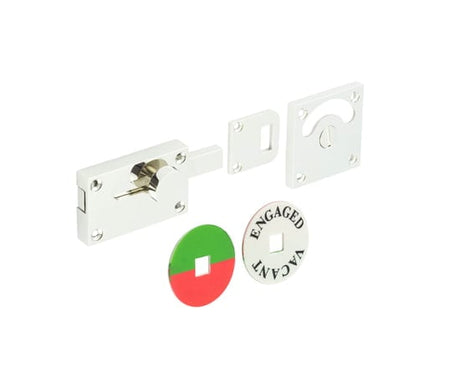 High quality image of Burlington - Indicator Lock Polished Nickel Sku. BUR2552PN
