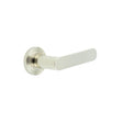 High quality image of Burlington - Kensington Door Handles Reeded Rose Polished Nickel Sku. BUR25KIT160