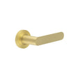 High quality image of Burlington - Kensington Door Handles Plain Rose Satin Brass Sku. BUR25KIT235