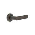 High quality image of Burlington - Kensington Door Handles Plain Rose Dark Bronze Sku. BUR25KIT79