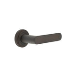 High quality image of Burlington - Kensington Door Handles Stepped Rose Dark Bronze Sku. BUR25KIT81