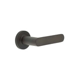 High quality image of Burlington - Kensington Door Handles Knurled Rose Dark Bronze Sku. BUR25KIT83