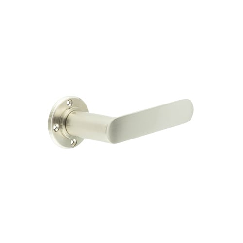 This is an image showing the Burlington - Kensington Lever on Rose Door Handle - Roses Sold Separately available to order from Trade Door Handles in Kendal