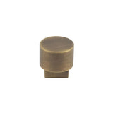 High quality image of Burlington - Westminster Round Cupboard Knobs Antique Brass Sku. BUR300AB