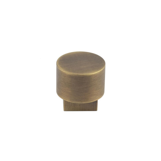 High quality image of Burlington - Westminster Round Cupboard Knobs Antique Brass Sku. BUR300AB