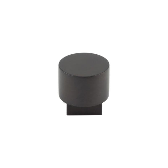 This is an image showing the Burlington - Westminster Cupboard knob - Dark Bronze available to order from Trade Door Handles in Kendal