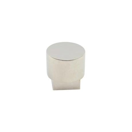 High quality image of Burlington - Westminster Round Cupboard Knobs Polished Nickel Sku. BUR300PN