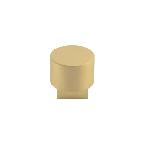 High quality image of Burlington - Westminster Round Cupboard Knobs Satin Brass Sku. BUR300SB