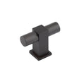 High quality image of Burlington - Westminster T Bar Cupboard Knobs Dark Bronze Sku. BUR301DB