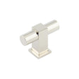 High quality image of Burlington - Westminster T Bar Cupboard Knobs Polished Nickel Sku. BUR301PN