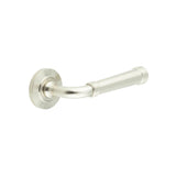 High quality image of Burlington - Highgate Door Handles Chamfered Rose Satin Nickel Sku. BUR35KIT314