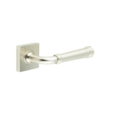 High quality image of Burlington - Highgate Door Handles Square Plain Satin Nickel Sku. BUR35KIT318