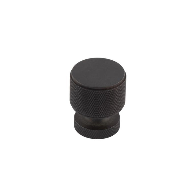 High quality image of Burlington - Piccadilly Knurled Cupboard Knobs Dark Bronze Sku. BUR400DB