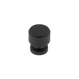 High quality image of Burlington - Piccadilly Knurled Cupboard Knobs Black Sku. BUR400MB