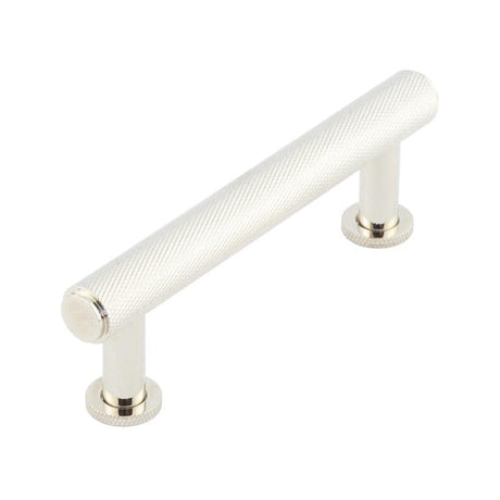 This is an image showing the Burlington - Piccadilly Cabinet Handle 96mm CTC - Polished Nickel available to order from Trade Door Handles in Kendal