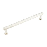 High quality image of Burlington - Piccadilly Knurled Cabinet Handles 224mm Polished Nickel Sku. BUR412PN