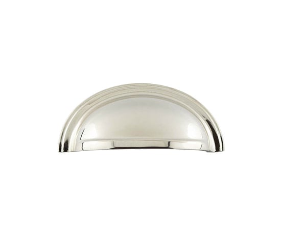 This is an image showing the Burlington - 95x40mm PN Drawer Pull available to order from Trade Door Handles in Kendal