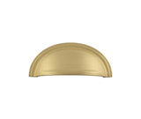 High quality image of Burlington - Cup Pulls Satin Brass Sku. BUR423SB