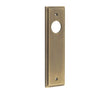 This is an image showing the Burlington - Latch Plate Choices available to order from Trade Door Handles in Kendal