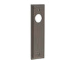 This is an image showing the Burlington - Latch Plate Choices available to order from Trade Door Handles in Kendal