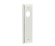 This is an image showing the Burlington - Latch Plate Choices available to order from Trade Door Handles in Kendal