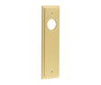 This is an image showing the Burlington - Latch Plate Choices available to order from Trade Door Handles in Kendal