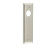 This is an image showing the Burlington - Latch Plate Choices available to order from Trade Door Handles in Kendal