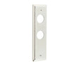 This is an image showing the Burlington - Bathroom Plate Choices available to order from Trade Door Handles in Kendal