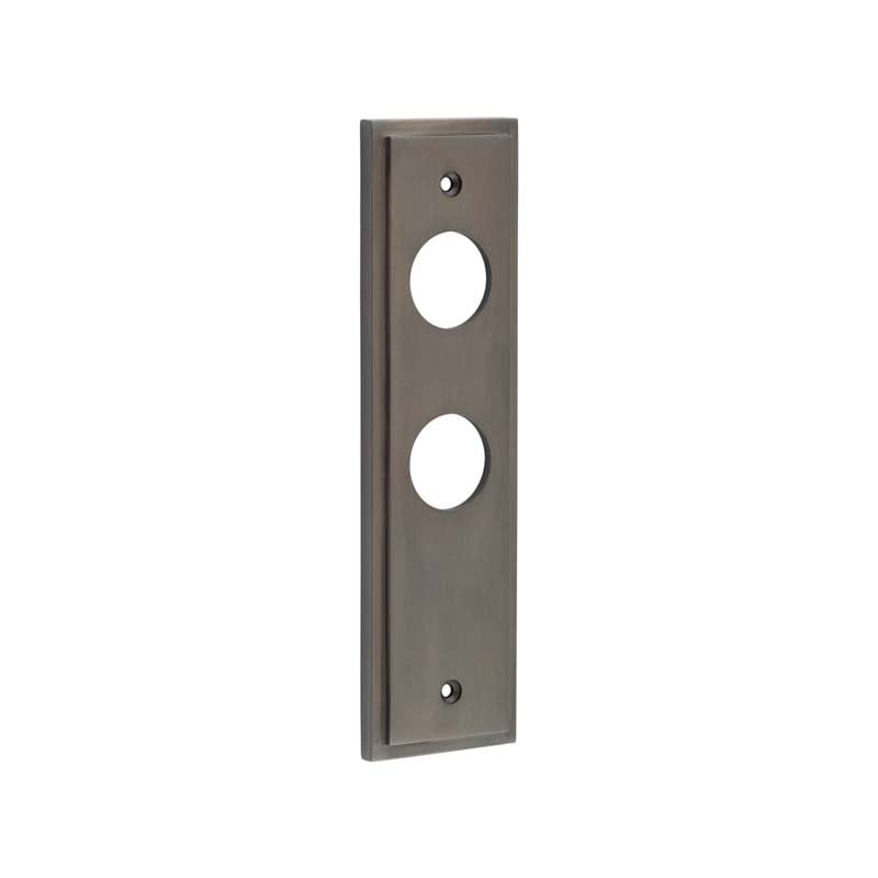 This is an image showing the Burlington - Din Bathroom Plate Choices available to order from Trade Door Handles in Kendal